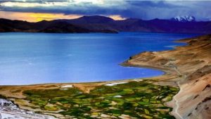 Il lago tso kar a Ladakh
